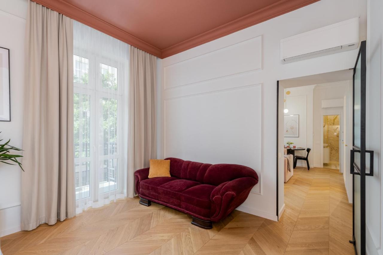Premium Apartment In Parisian Style In The Heart Of Old Krakkó Kültér fotó