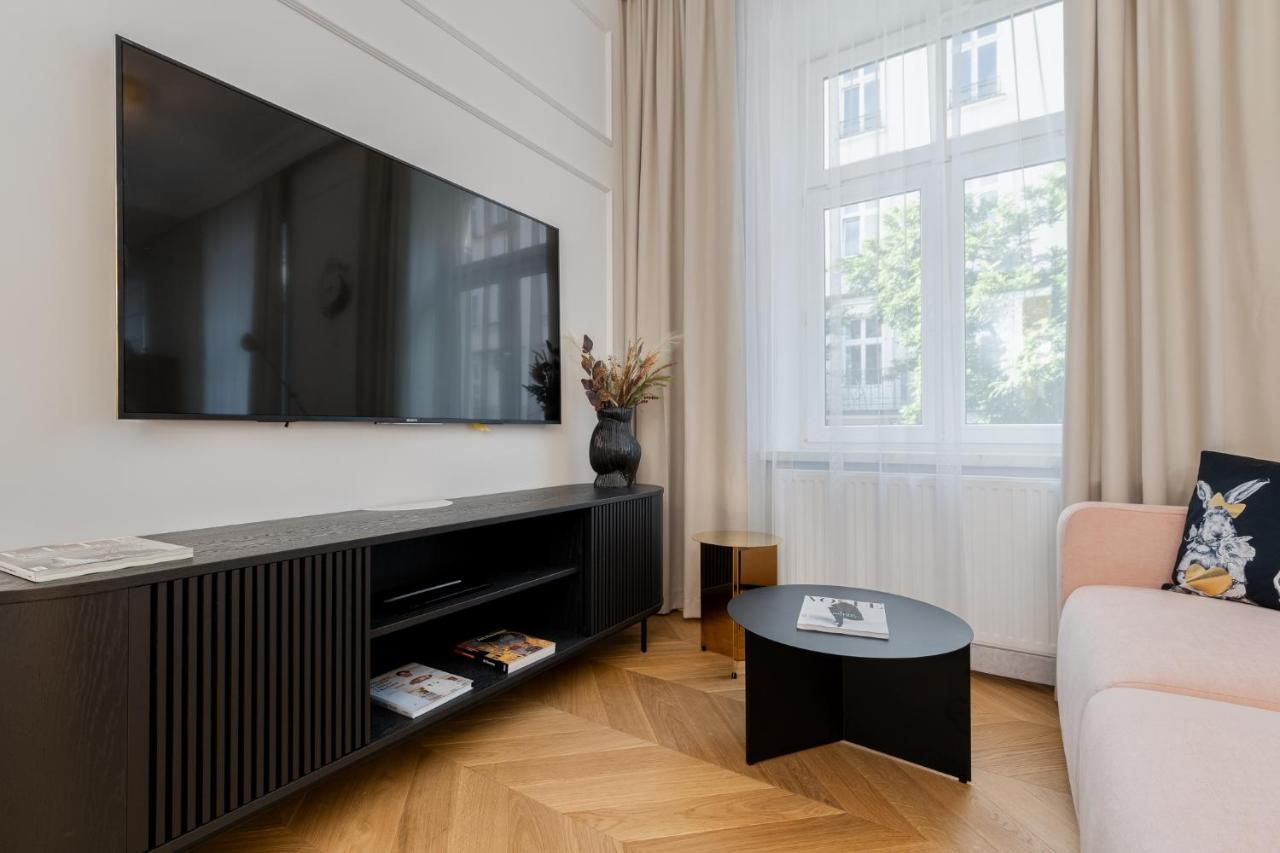 Premium Apartment In Parisian Style In The Heart Of Old Krakkó Kültér fotó